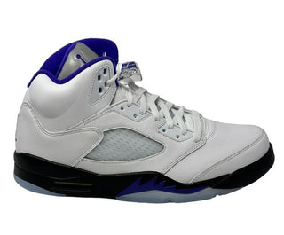Nike Air Jordan 5 retro white black dark Concord Mens size 10.5 DD0587-141