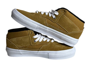 Vans Premium Half Cab 33 DX Golden Brown Suede Sneakers Men’s 6.5