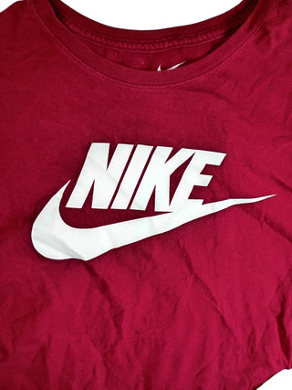 The Nike Tee Short Sleeves Round Neck T-Shirt Red Men's Size L