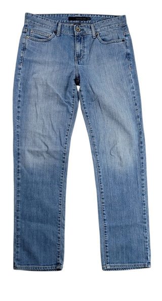Calvin Klein Women’s Blue Denim Jeans Regular Straight Leg Size 29