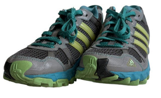 W adidas Thrasher TR Teal Blue Gray Womens Size 6.5 Running Shoes G48157