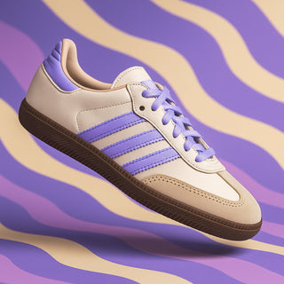 Adidas Samba OG Cream White Violet JI2678 Women