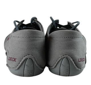 Ideck Gray Suede Casual Sneakers Shoes Mens Size 7