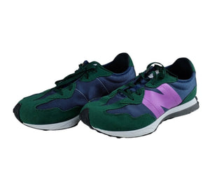 New Balance GS327TO Green Purple Sneakers Men’s Size 6.5