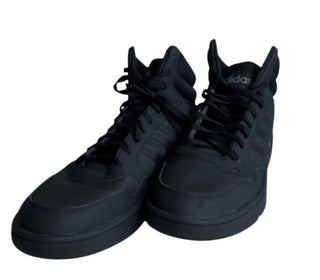 Adidas Hoops 3.0 Mid Core Black Grey Mens Size 13