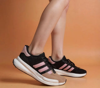 W adidas XPLR Path Black Pink Womens Size US 8  Sneakers