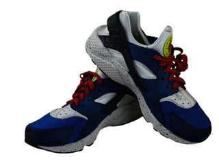 Nike Air Huarache Run Premium Indigo Force Volt Men’s Size 10 704830-404