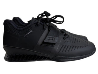 Nike Romaleos 3 Triple Black Mens US Size 6 Womens 7.5 weightlifting