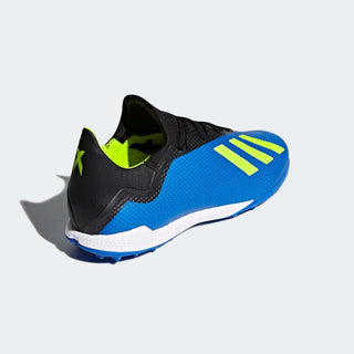 Adidas X Tango 18.3 Turf Soccer  Shoes Blue Yellow Mens Size 7 cleats