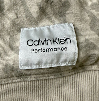 W CALVIN KLEIN Womens Top Performance Nude Pink Gray Size US Large