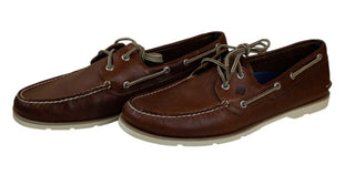 Sperry Top-Sider Men’s Leeward 2-Eye Boat Shoes Burgundy Size 13M