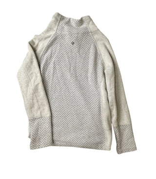 PRANA Lucia Wool Blend Pullover Sweater Drawstring High Neck WOMEN Size US M