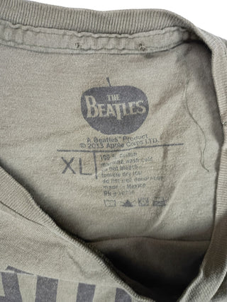 The Beatles Short Sleeve Round Neck Graphic Print T-Shirt Green Men’s Size XL