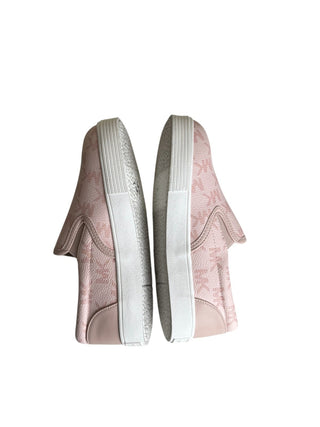 Michael Kors MK Logo Pink Kids' Slip-On Sneakers - Size US 1