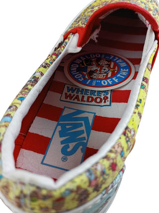 Vans x Where’s Waldo Classic Slip-On “Find Steve” — Women’s 8 / Men’s 6.5