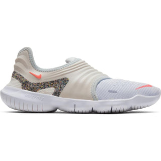 Nike Free RN Flyknit 3.0 Platinum Womens size 5 Running Shoes BV7782 001