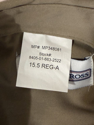 Flying Cross Mens Khaki Short Sleeve Tactical Uniform Shirt Size XL