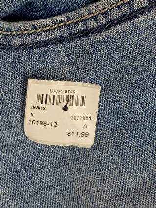 Lee Women’s Breese Boot Cut Fit Mid Rise Blue Jeans Size Medium
