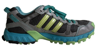 W adidas Thrasher TR Teal Blue Gray Womens Size 6.5 Running Shoes G48157