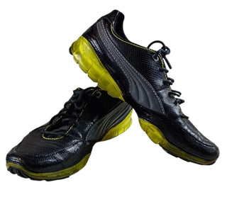 Puma Cell Meio L Black Croc Neon Volt Sneakers Men’s Size 10.5
