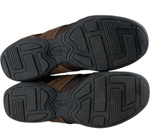 Perry Ellis Men’s Blake Brown Leather Casual Lace-Up Shoes Size 7