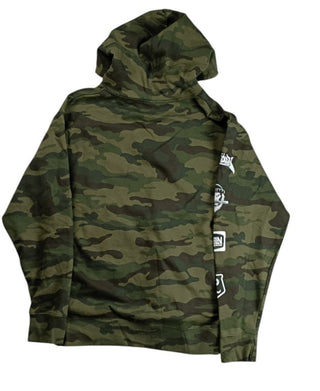 Lincoln Brand Co. Built by Design Camo Green Hoodie Men’s Size L