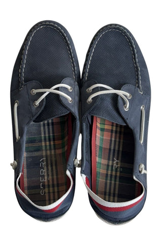 Sperry 2-Eye Boat Shoes Navy Mens SIZE 14