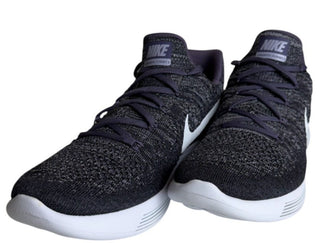 Nike Lunarepic Flyknit 2 Gray PURPLE  Mens Size US 11 Running Shoes 863779-500