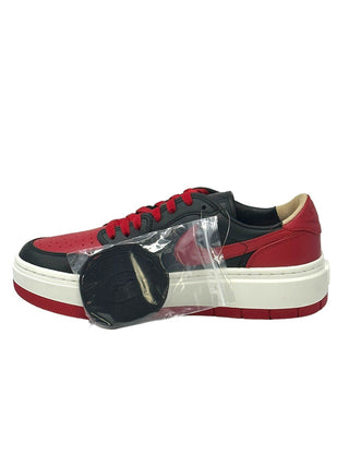 W Nike Air Jordan 1 Low Elevate Bred Black White Red womens size 10.5 DQ1823-006