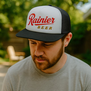 Vintage Rainier Beer Hat Trucker Hat snapback