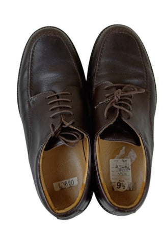 Clarks Active Air Brown Leather Waterproof Apron Toe Oxfords Men’s Size 9.5