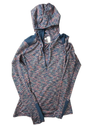 REI Co-op Womens 1/4 Zip Base Layer Hoodie Long Sleeve Top Size XS