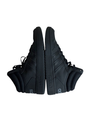 Adidas Hoops 3.0 Mid Core Black Grey Mens Size 13