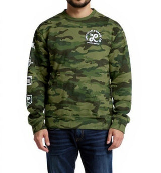 Lincoln Brand Co. Built by Design Camo Green Hoodie Men’s Size L